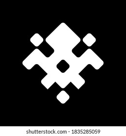 abstract skull logo designs idea