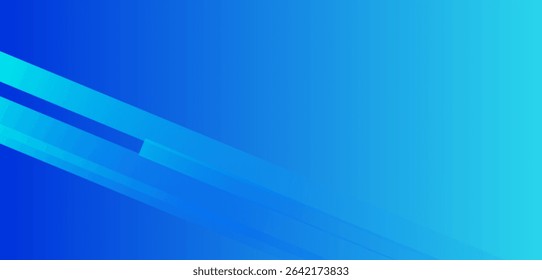 Abstract sky blue gradient background. Geometric rectangular lines. Design elements texture. Vector illustration eps10.