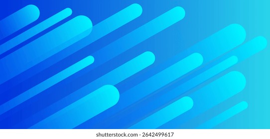 Abstract sky blue gradient background. Geometric diagonal lines. Dynamic shapes composition.Design elements texture. Vector illustration eps10.
