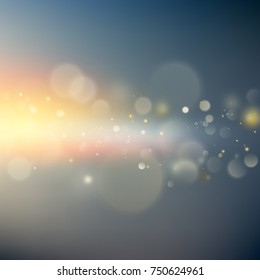 Abstract sky bokeh background. And also includes EPS 10 vector