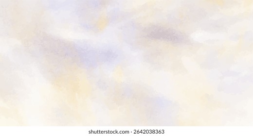 Abstract sky and clouds background, Vibrant clear sky with puffy and blurry natural clear clouds, watercolor background concept abstract cloudy sky 