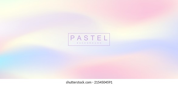 Abstract sky pastel rainbow gradient background. Innovation modern background design for cover, landing page. Ecology concept for your graphic design.