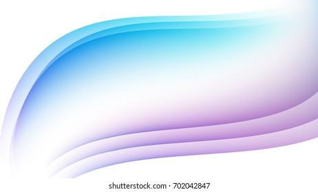 Abstract Skyblue and Purple gradient curve background