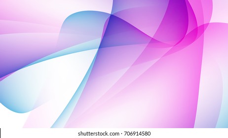 Abstract Skyblue Purple Gradient Curve Background Stock Vector (Royalty ...