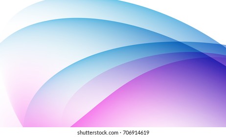 Abstract Skyblue and Purple gradient curve background