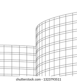 abstract skyscraper architecture