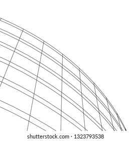 abstract skyscraper architecture