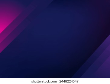 Abstract Slanting lines Background Design. Abstract Slanting lines with simple gradient blue color, hi-tech and big data background design for brochures, flyers, magazine, business card, banner.