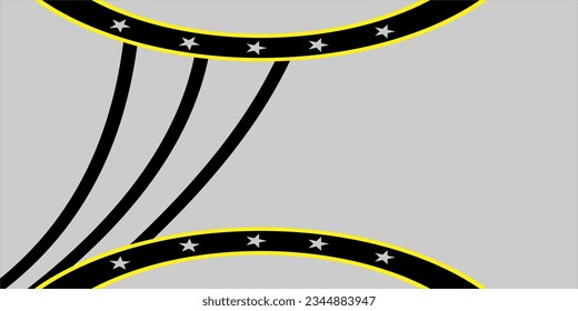 Abstract sliver grey   with stars space design modern futuristic vector background illustration.