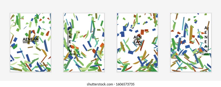 Abstract small bright particles moving on gradient. Dynamic modern design with glitch gradient lines. Futuristic design for extreme sports background. Inspired by deep underwater experience.