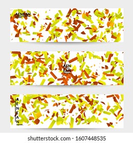 Abstract small bright particles moving on gradient. Dynamic modern design with glitch gradient lines. Futuristic design for extreme sports background. Inspired by deep underwater experience.