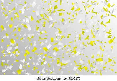 Abstract small bright particles moving on gradient. Dynamic modern design with glitch gradient lines. Vector design for disco music background. Colorful sound of music visualization.