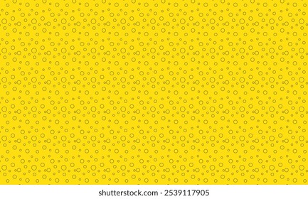 abstract small circle dots pattern on yellow can be used banner, wallpaper, wall cloth.