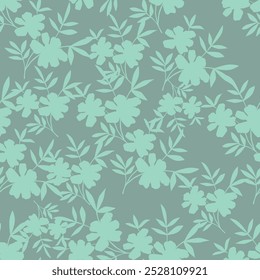 abstract small multicolor flowers allover illustration vector digital image for clothes motif, wallpaper design and packaging gift paper