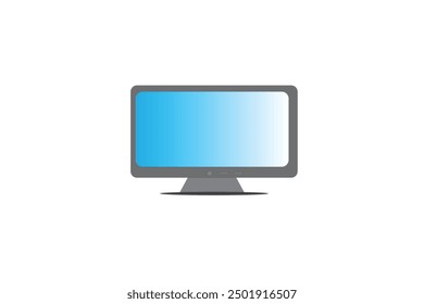 Abstract Smart Digital Flat TV illustration. vector illustration graphics for T-shirts, posters, and greeting card designs.