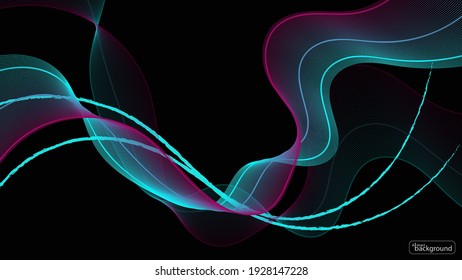 abstract smart modern background, vector illustration