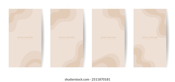 Abstract smartphone wallpaper background design