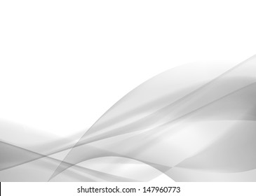 Abstract Smoke Background Vector Business Smoke Gray