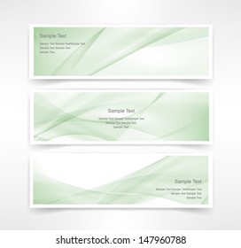 Abstract Smoke Background Vector business Smoke Green