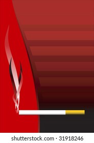 Abstract smoke background vector illustration