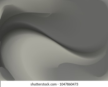 Abstract smoke, black and grey blurred background. Smooth gradient texture color. Vector illustration. Website pattern, Web and Mobile Applications, social media,banner header or sidebar graphic 