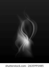 Abstract Smoke Effect to Enhance Visual Design and Media Applications