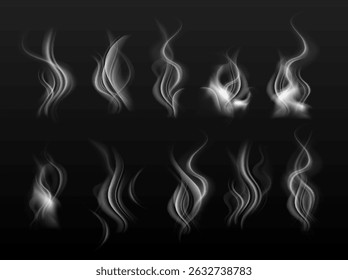 Abstract Smoke Effects to Enhance Visual Design and Media Applications