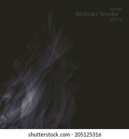Abstract smoke eps 10, vector elegant wave