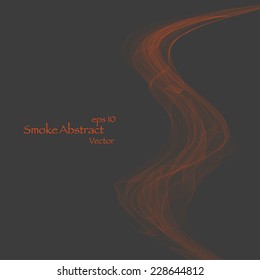 Abstract smoke eps 10, vector elegant wave