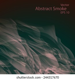 Abstract smoke eps 10, vector elegant wave