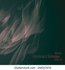 Abstract smoke eps 10, vector elegant wave