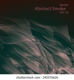 Abstract smoke eps 10, vector elegant wave