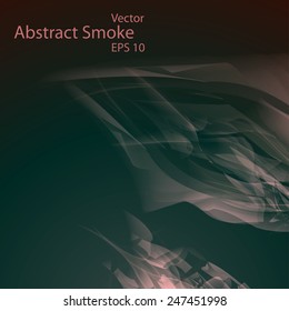 Abstract smoke eps 10, vector elegant wave