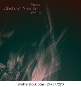 Abstract smoke eps 10, vector elegant wave