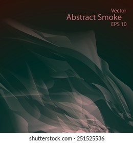 Abstract smoke eps 10, vector elegant wave
