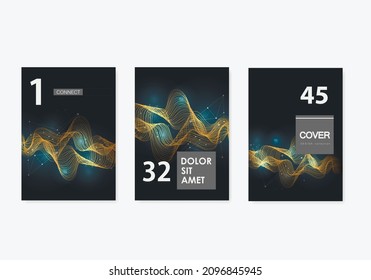 Abstract smoke on dust transparent backdrop. Explosion cover. Bright decoration. Dark blue abstract background