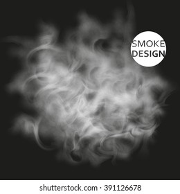 Abstract smoke texture template. Steam, cloud. Realistic Texture