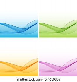 Abstract  smoke wave background