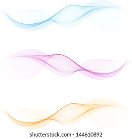 Abstract  smoke wave background