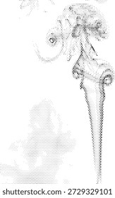 Ilustração abstrata do vetor do wisp da fumaça para elementos do projeto do mistério e do efeito