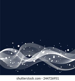 abstract smoky background - vector illustration