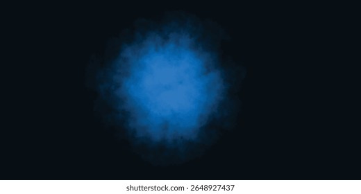 Textura de fundo de névoa azul esfumaçado abstrato com humor atmosférico escuro

