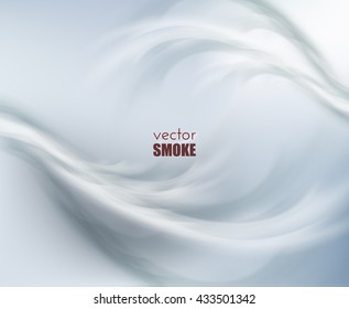 Abstract smoky waves business vector background for presentations. Vector eps10.