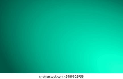 Abstract smooth aqua blue background. Gradient mesh illustration for digital wallpaper, room backdrop, advertising display, banner, surface, landing page, website cover, brochure
