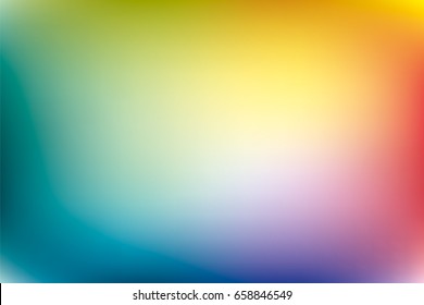 Abstract smooth background, rainbow mesh gradient, pattern for you presentation, blurred vector design wallpaper