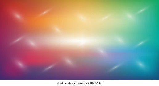 Abstract smooth background, rainbow mesh gradient, pattern for you presentation, blurred vector design wallpaper