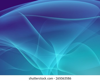 Abstract smooth background. Vector illustration.