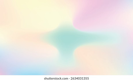 Abstract smooth blend of pastel tones. Light and modern design ideal for banners, social media, and presentation backgrounds.