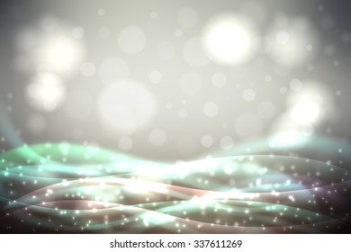 Abstract smooth blur background with blurry lights.