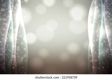 Abstract smooth blur background with lights over it.